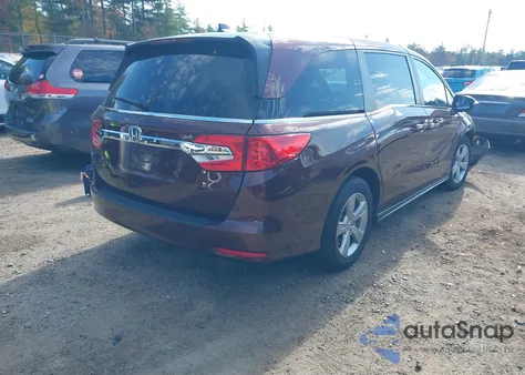 2019 Honda Odyssey Ex-L из США, поврежденный, VIN 5FNRL6H78KB009259